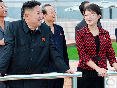 رهبر کره شمالی و همسرش , عکس ازهمسرهبرکره شمالی 