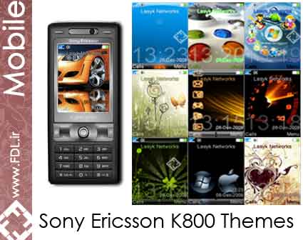 Sony Ericsson K800 Themes - تم های فوق العاده سونی اریکسون 320*240