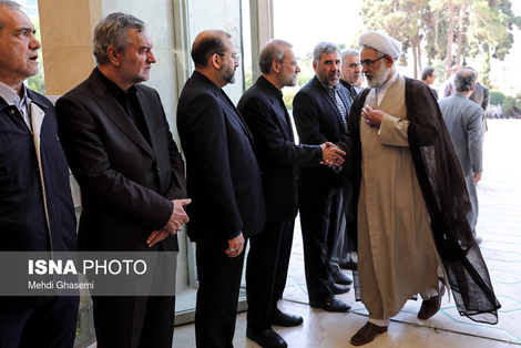 وداع با شهدای حمله تروریستی تهران