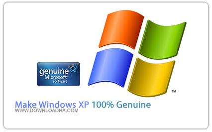 xp قانونی کردن ویندوز XP با Make Windows XP 100% Genuine