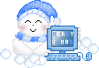 snowmanand computer  animation