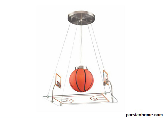 چراغ تزئینی طرح بسکتبال برای اتاق کودک