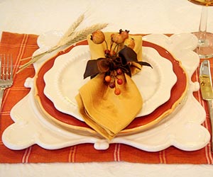 Holiday place-setting