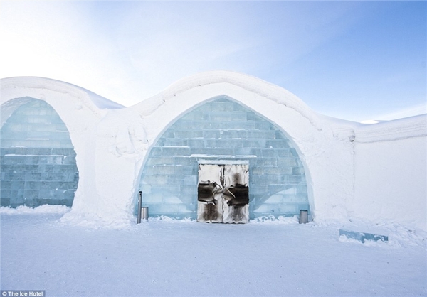 اخبار,اخبار گوناگون,این هتل از یخ ساخته شده است
