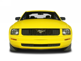 2007 Ford Mustang V6 Premium Coupe Head on Front