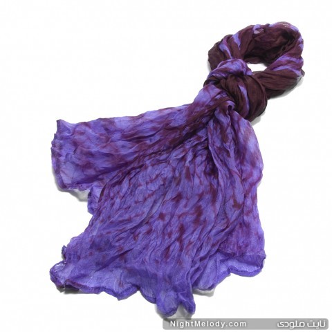 Purple Silk Scarf 480x480 مدل شال تابستانی زنانه۹۲