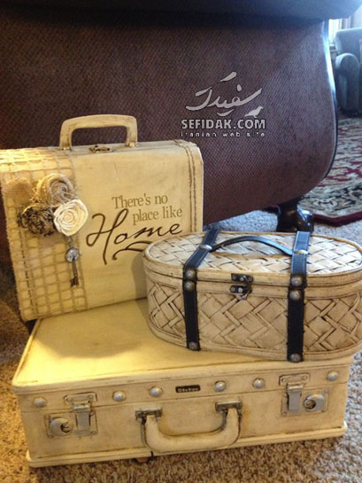 ,مدل چمدان زنانه طرح دار, مدل چمدان طرح قدیم, مدل چمدان کهنه کاری شده,[categoriy]
