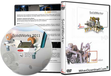 دانلود رایگان نرم افزار حرفه ای طراحی سازه های صنعتی SolidWorks 2011 SP0.0 