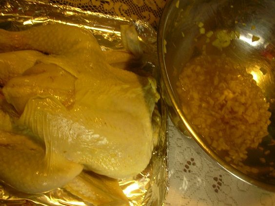 روش درست کردن مرغ شکم پر , دانلود طرز تهیه مرغ شکم پد , استفاده از برگ زرد الو در مرغ شکم پر 