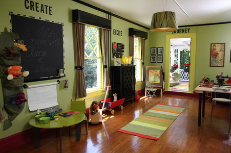 Wood Flooring and Colorful Decorations in Modern Preschool and Kindergarten Classroom Design Ideas Preschool Classroom Design Ideas with Colorful Themes Layout