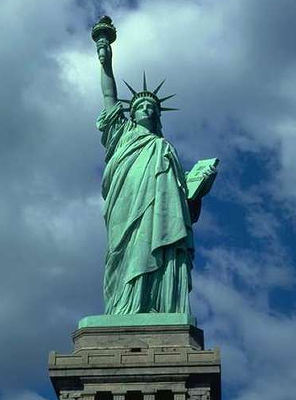 مجسمه آزادی، هدیه مردم فرانسه