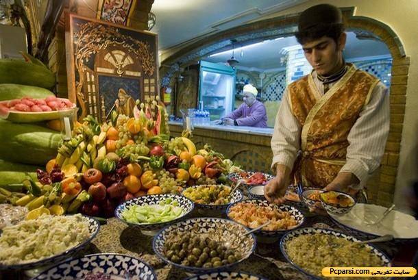 غذای ایرانی می تواندبهترین جاذبه گردشگری باشد.