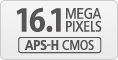 16.1 megapixel CMOS