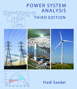 دانلود فایل pdf هر دو جلد کتاب بررسی سیستم های قدرت هادی سعادت(زبان انگلیسی )