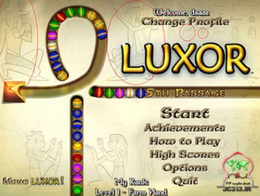 نمادهای فراماسونری در ورژن جدید بازی لاکسر (Luxor)