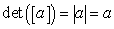 محاسبه دترمینان یک ماتریس