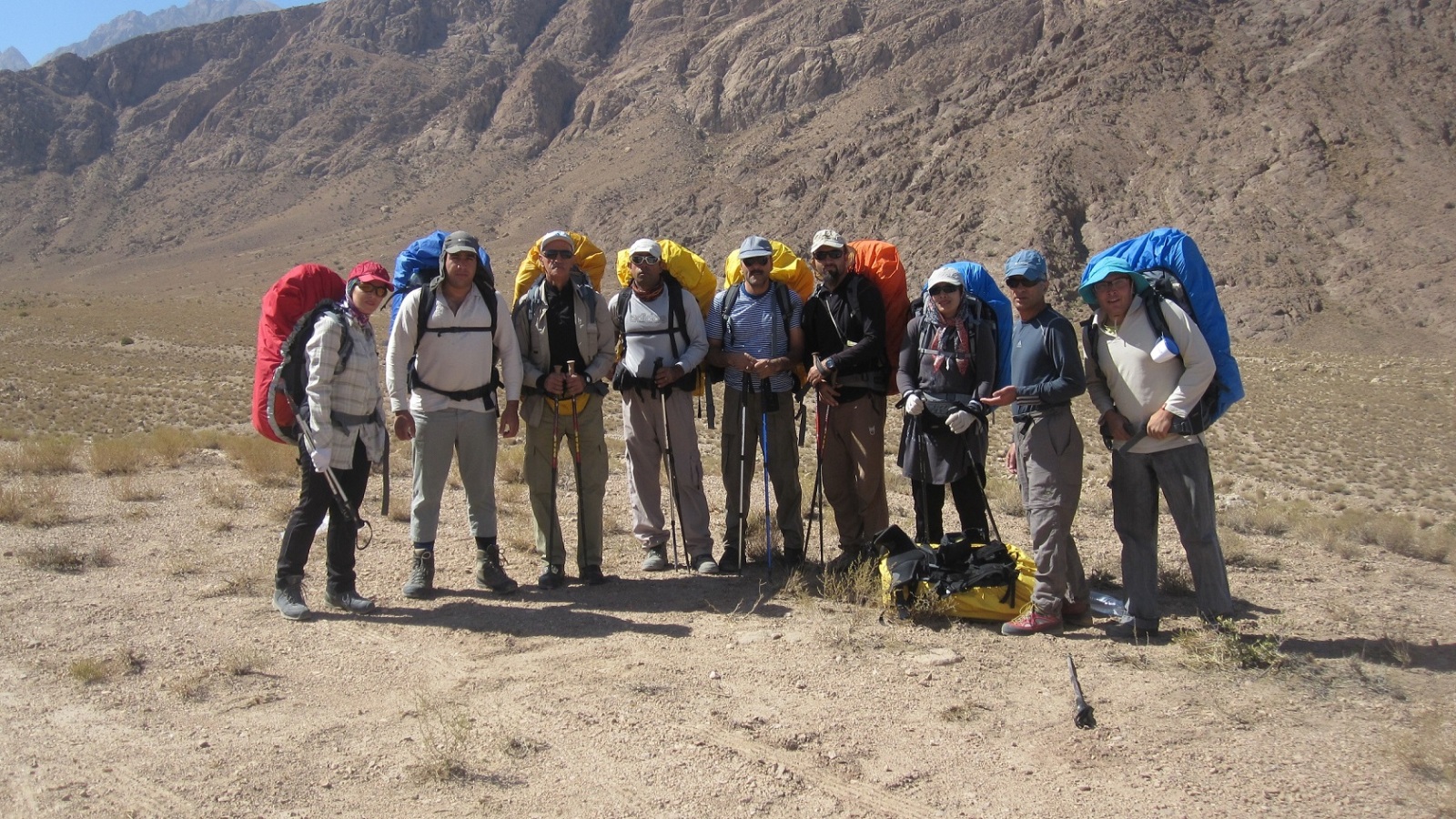 صعود به قله 4135 متری جوپار کرمان