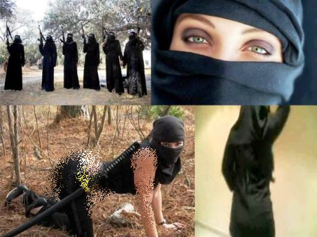 داعش , زنان داعشی برهنه , داعشی 