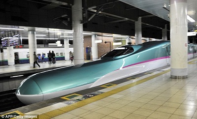 با قطار جدید و سریع السیر ژاپنی ها آشنا شوید+تصاویر شگفت انگیز 