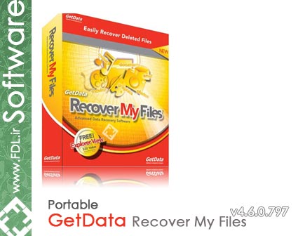 GetData Recover My Files 4.6.0.797 Portable - نرم افزار بازیابی اطلاعات پاک شده