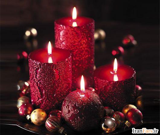تصاویر شمع و جا شمعی های رومانتیک