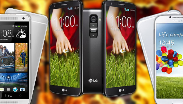 مقایسه ۳ اسمارت فون برتر! LG G2 ، HTC One ، Galaxy S4 کدام گوشی را بخریم ؟!