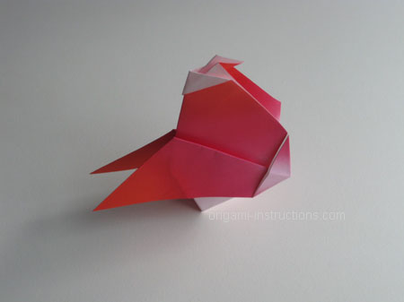 13-origami-rooster