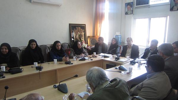 برگزرای مراسم قدردانی از اعضای ستاد گرامیداشت روز جهانی معلولین در شهرستان شیراز