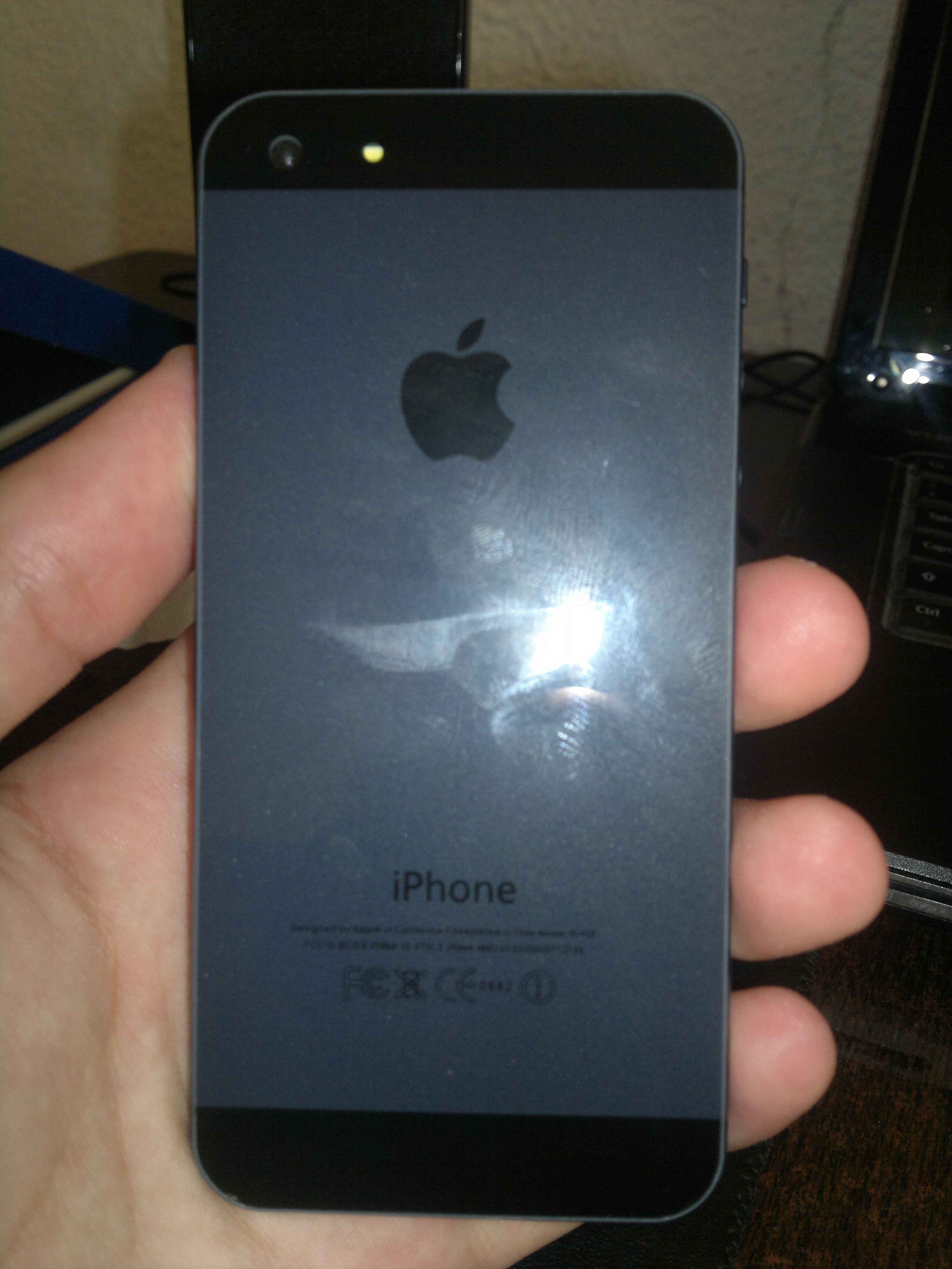  گوشی  Iphone 5 دو هسته ای واقعی و با حافظه داخلی 16 گیگ(فقط رنگ مشکی موجود است)
