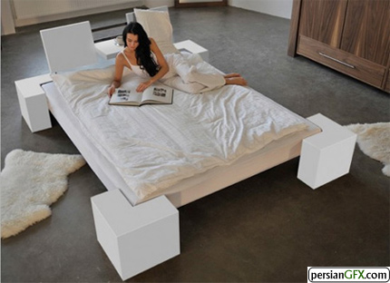 12 تخت خواب مدرن با طراحی های هنری جالب 
