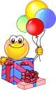 Birthday presents and Balloon animation