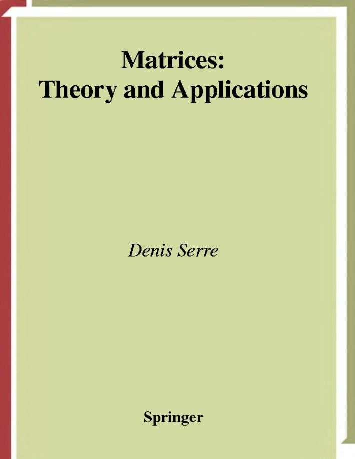 ماتریس : نظریه و کاربردها