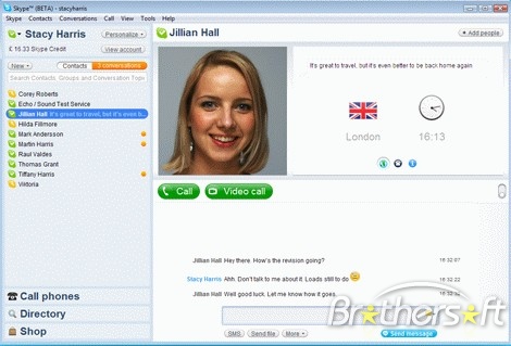 روش کار با  Skype اسکایپ (صحبت اينترنتي با دوستان )
