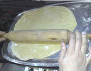 پخت نان سنتی یزد , سوروک یزدی , پخت سوروک یزدی 
