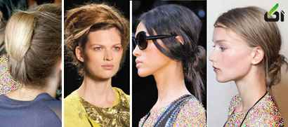 جدیدترین مدل های آرایش مو در بهار 2013 - آکا