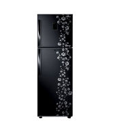 Samsung 345Ltr RT36FDJFABX/TL Double Door Refrigerator Orcherry Peach Black