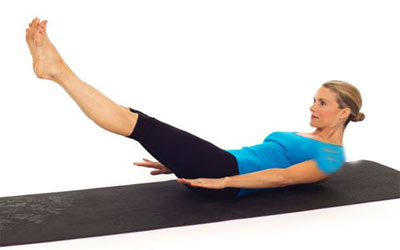 7 حرکت پیلاتس برای تقویت عضلات 