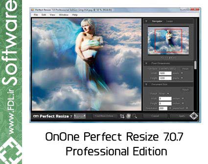 OnOne Perfect Resize 7.0.7  Professional Edition - نرم افزار تغییر اندازه تصاویر