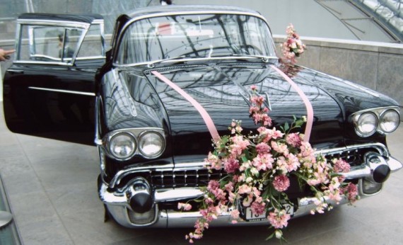 عکس های انواع مدل های زیبا و تزئینی ماشین عروس