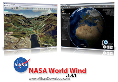 دانلود نرم افزار مشاهده ماهواره ای سطح زمین NASA World Wind v1.4.1