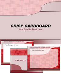 قالب پاورپوینت از گروه خلاصه مقاله ( abstract ) با نام crisp_cardboard