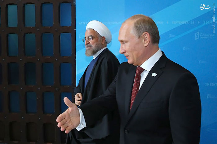 اخبار,اخبار سیاست خارجی,استقبال رسمی پوتین از روحانی