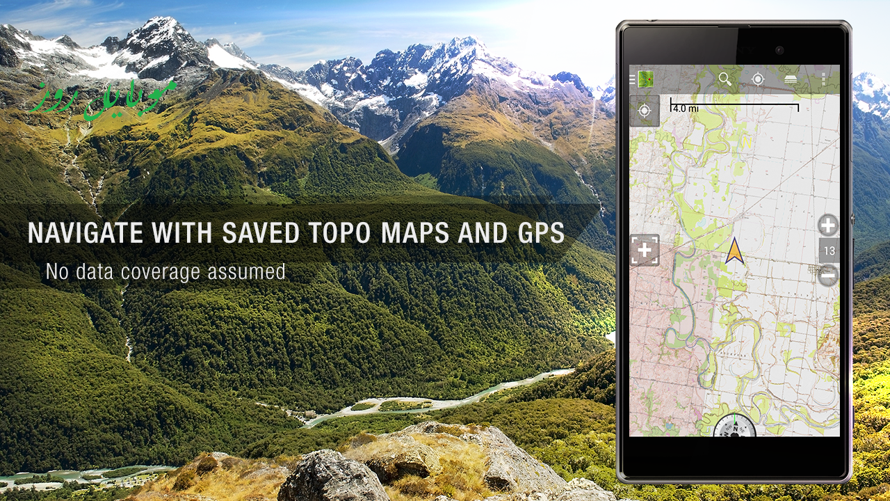 BackCountry Navigator TOPO GPS v5.5.4 قطب نمای پیشرفته برای اندروید