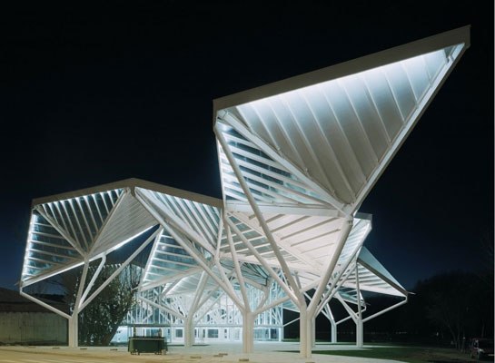 park pavilion 15 Spectacular Buildings Where Origami Meets Architecture