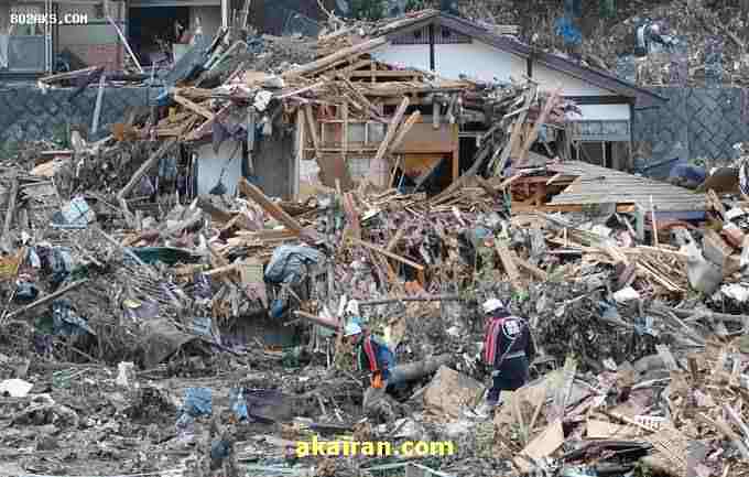 زلزله و سونامی در ژاپن سه
