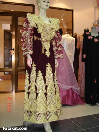 ملابس الزفاف التقليدية للعروس الجزائرية