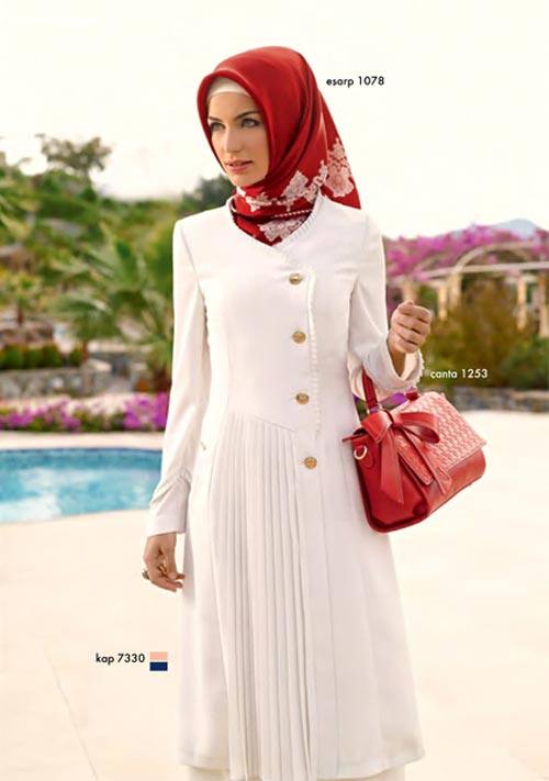 مدل لباس سرافونی با حجاب 