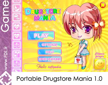 Portable Drugstore Mania 1.0 - دانلود بازی مدیریت داروخانه