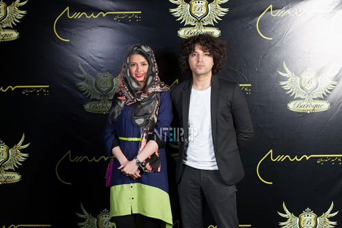 عکس : اشکان خطیبی و همسرش