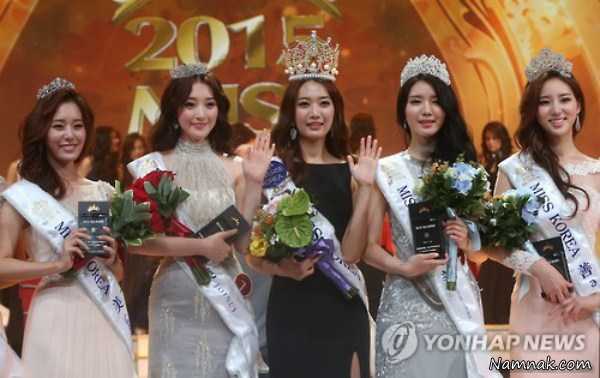 ,ملکه ی زیبایی کره ی جنوبی , miss korea 2015 miss universe , miss korea 2015 winner ,مراقبت از لباس ،کفش و پارچه